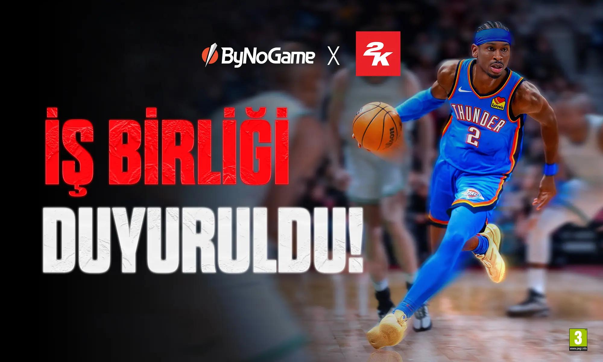 2K Games ve ByNoGame'den Türkiye Oyun Pazarı İçin Stratejik Hamle