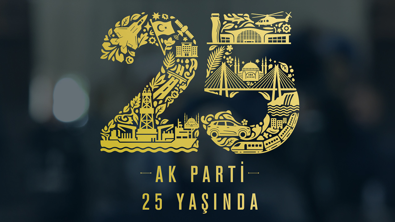 AK Parti'nin 25'inci Yıl Logosundaki Sembollerin Anlamları Çözümlendi