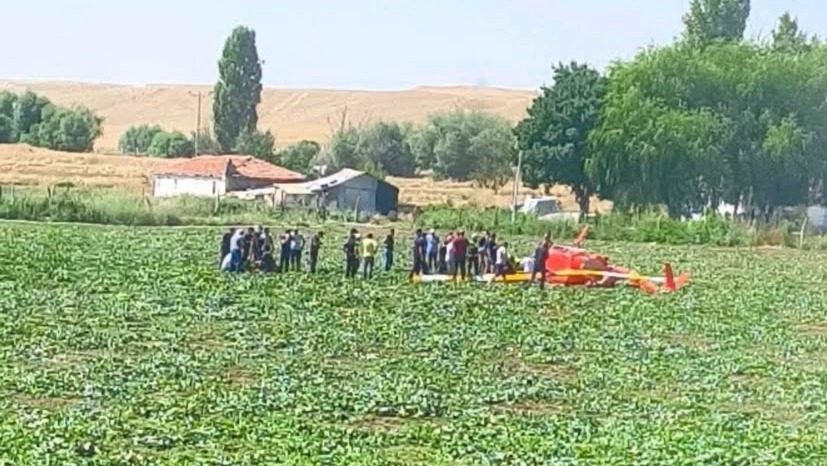 Ankara Sincan'da Eğitim Helikopteri Düştü: İki Yaralı