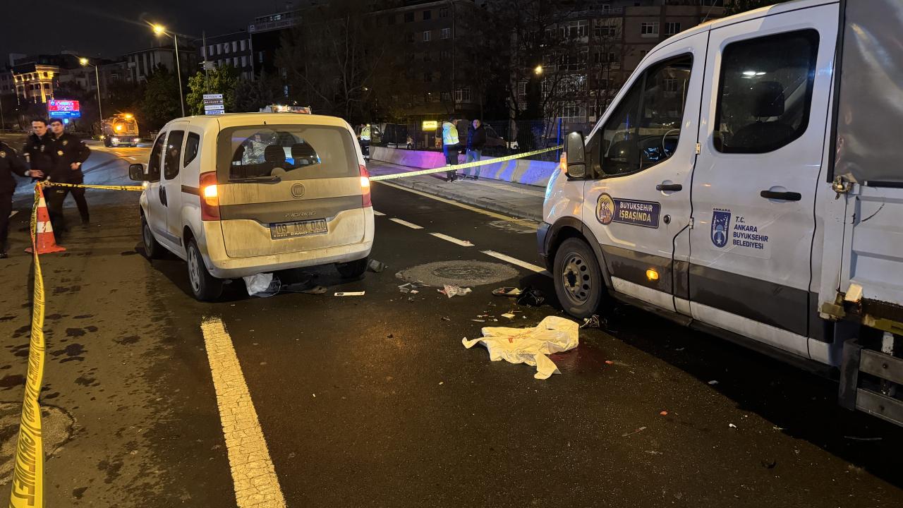 Ankara'da Feci Kaza: Motosiklet Sürücüsünün Hayatı Tehlikede!