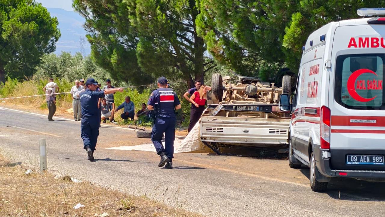 Aydın'da Trafik Kazası: 2 Can Kaybı