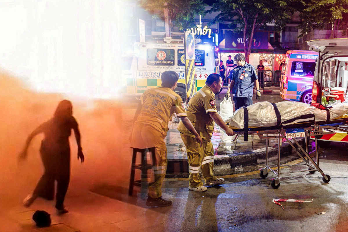 Bangkok'ta Eğlence Merkezinde Büyük Yangın: 27 Can Kaybı