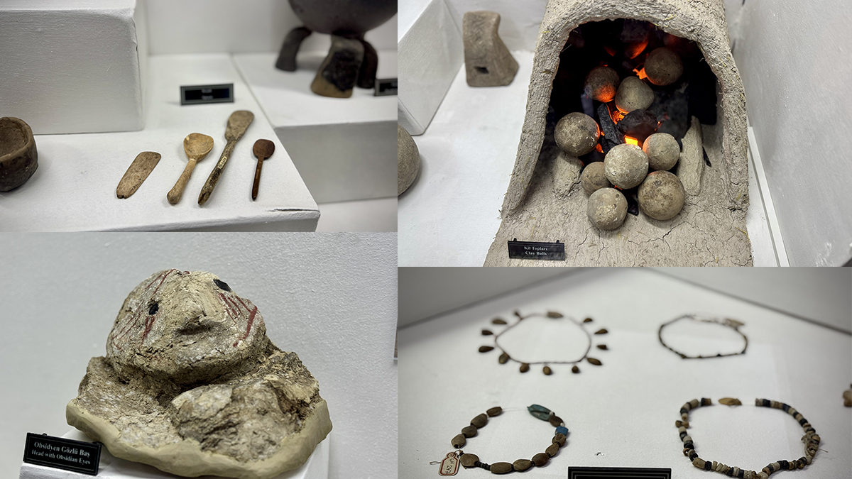 Çatalhöyük'ün Tarihi Hazineleri Konya'da Ziyaretçilerle Buluşuyor