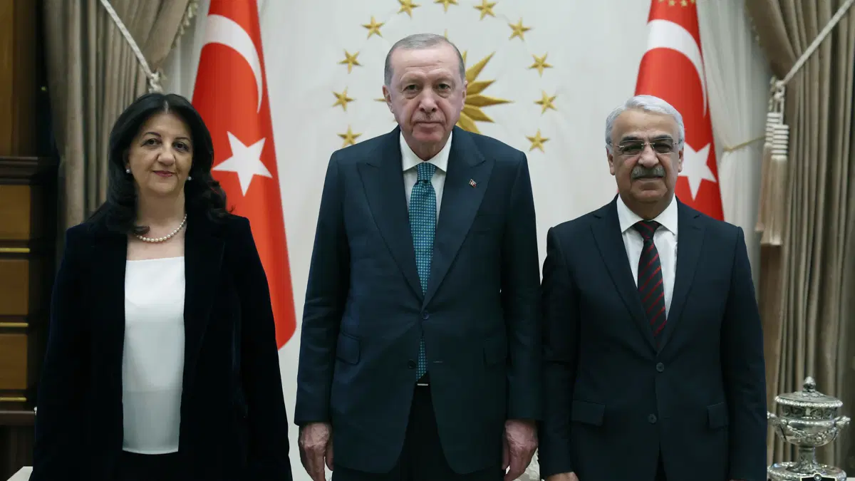 Cumhurbaşkanı Erdoğan ile DEM Parti Heyeti Arasında Kritik Görüşme