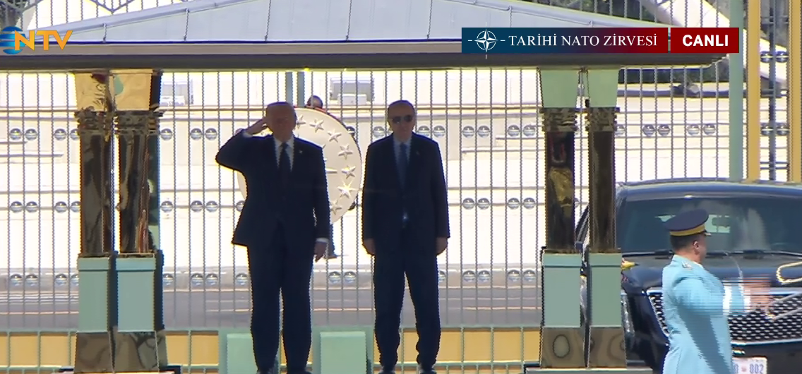 Cumhurbaşkanı Erdoğan ve Donald Trump Beştepe'de Bir Araya Geldi