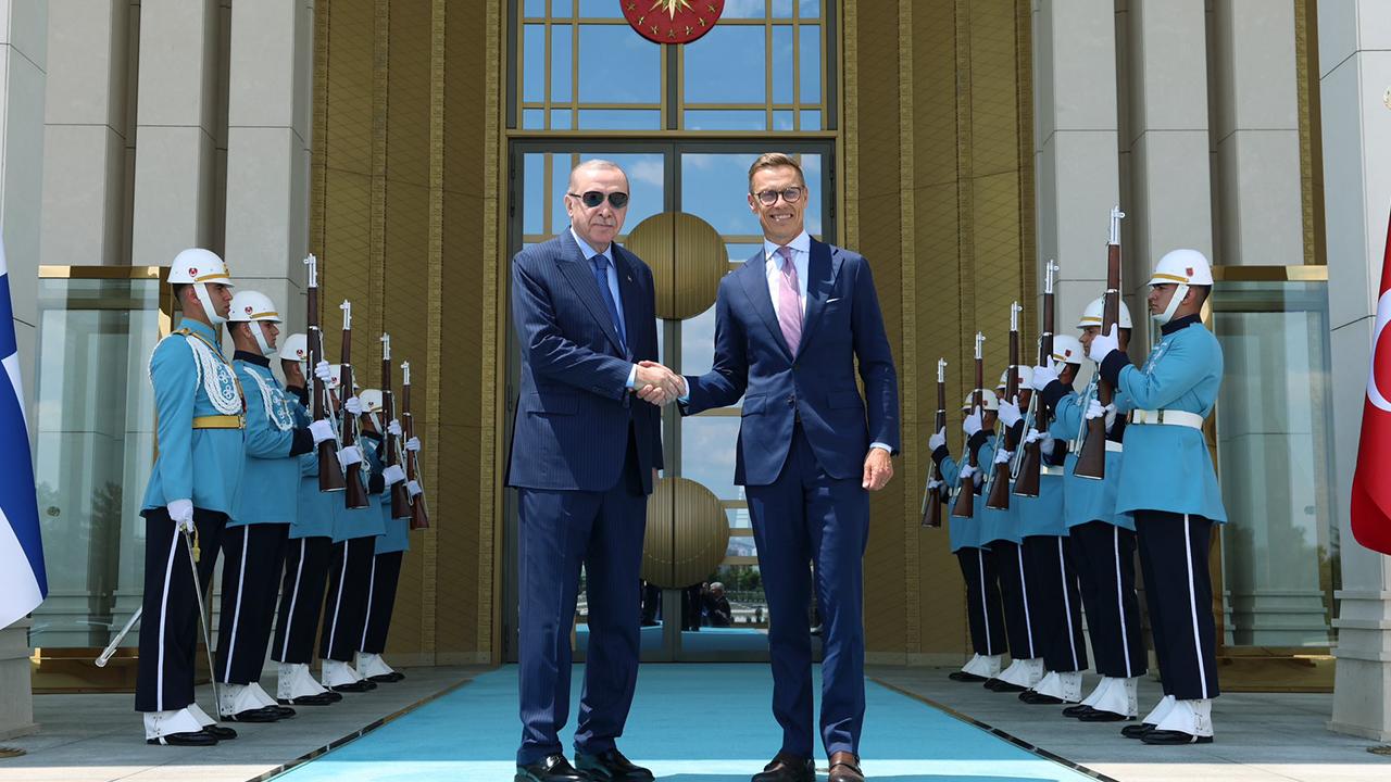 Cumhurbaşkanı Erdoğan ve Finlandiya Cumhurbaşkanı Stubb Ankara'da Görüştü