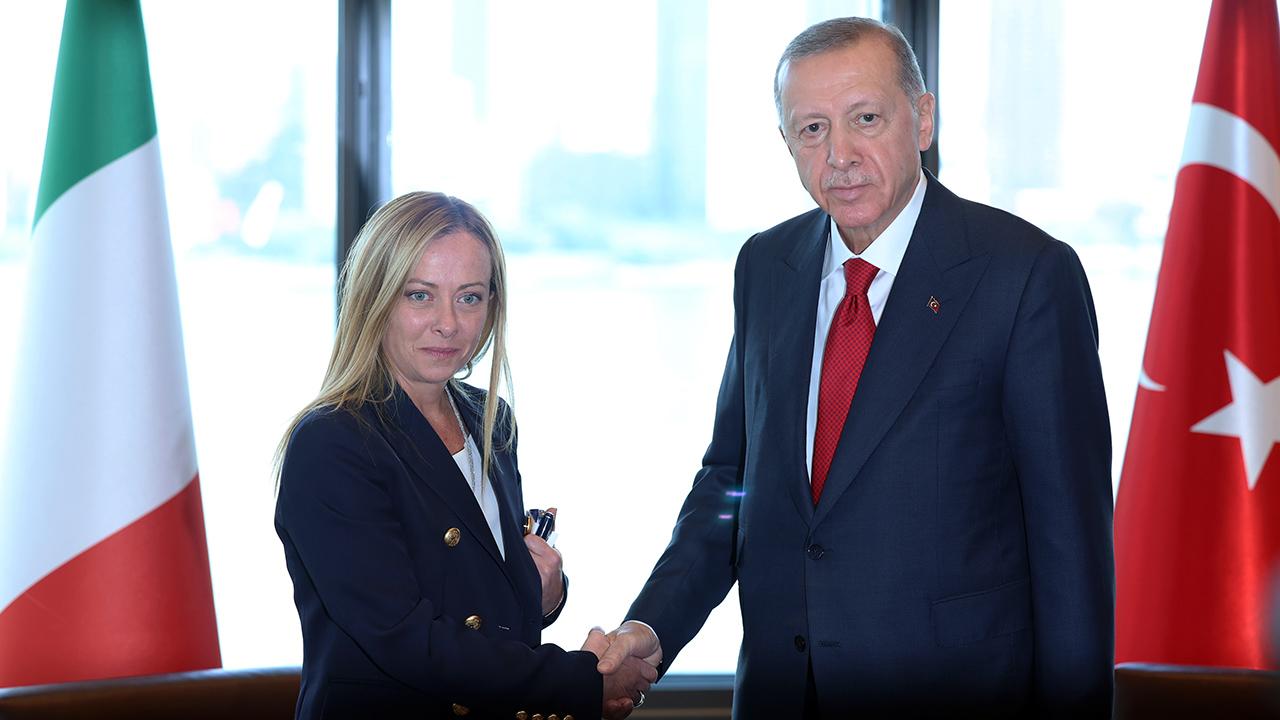 Cumhurbaşkanı Erdoğan ve İtalya Başbakanı Meloni'den Diplomatik Temas