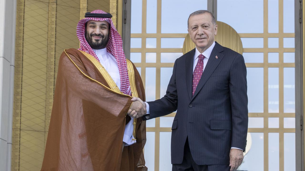Cumhurbaşkanı Erdoğan ve Veliaht Prens Selman'dan Diplomatik Temas