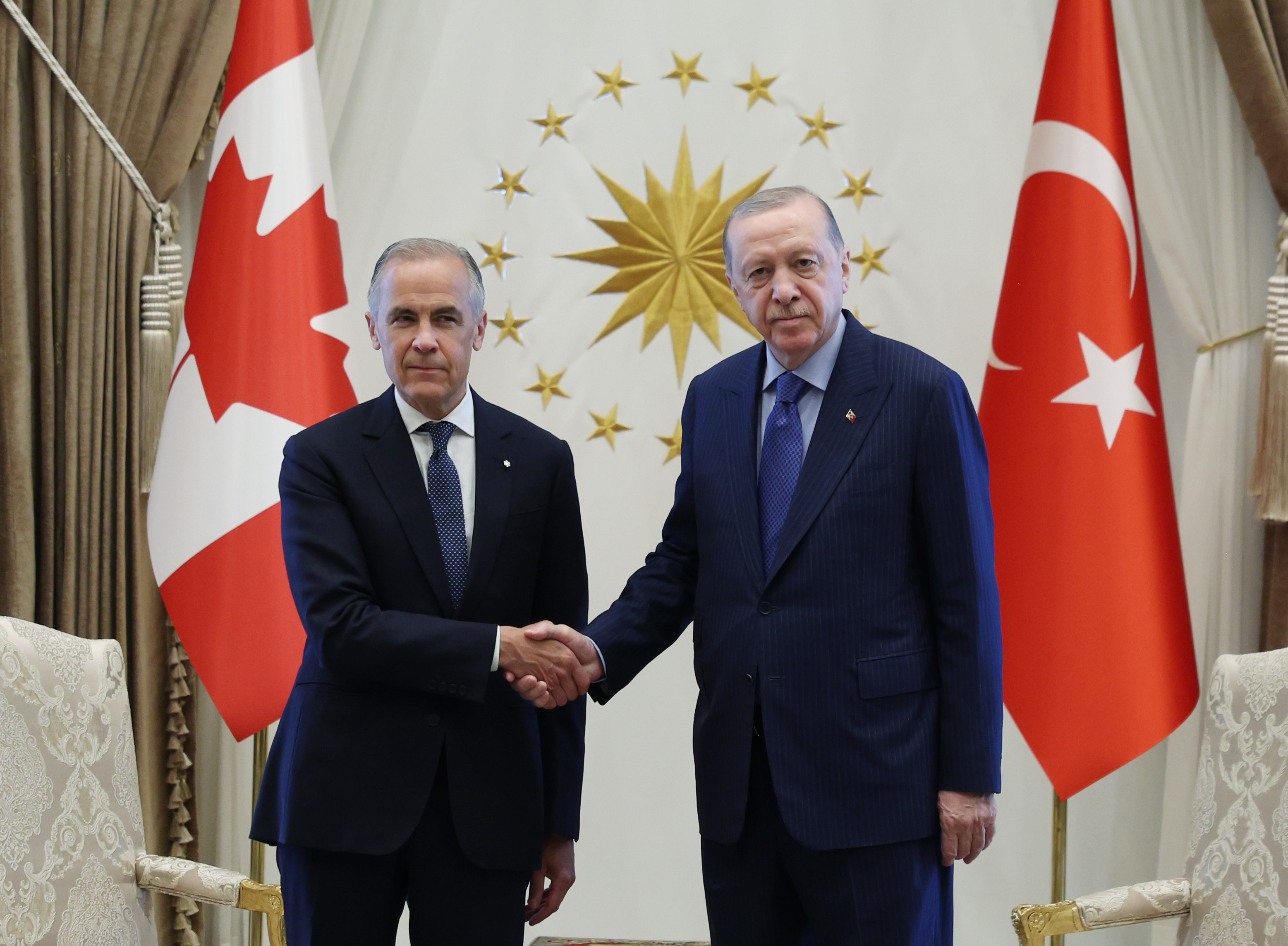 Cumhurbaşkanı Erdoğan'dan Kanada Başbakanı'na Kabul
