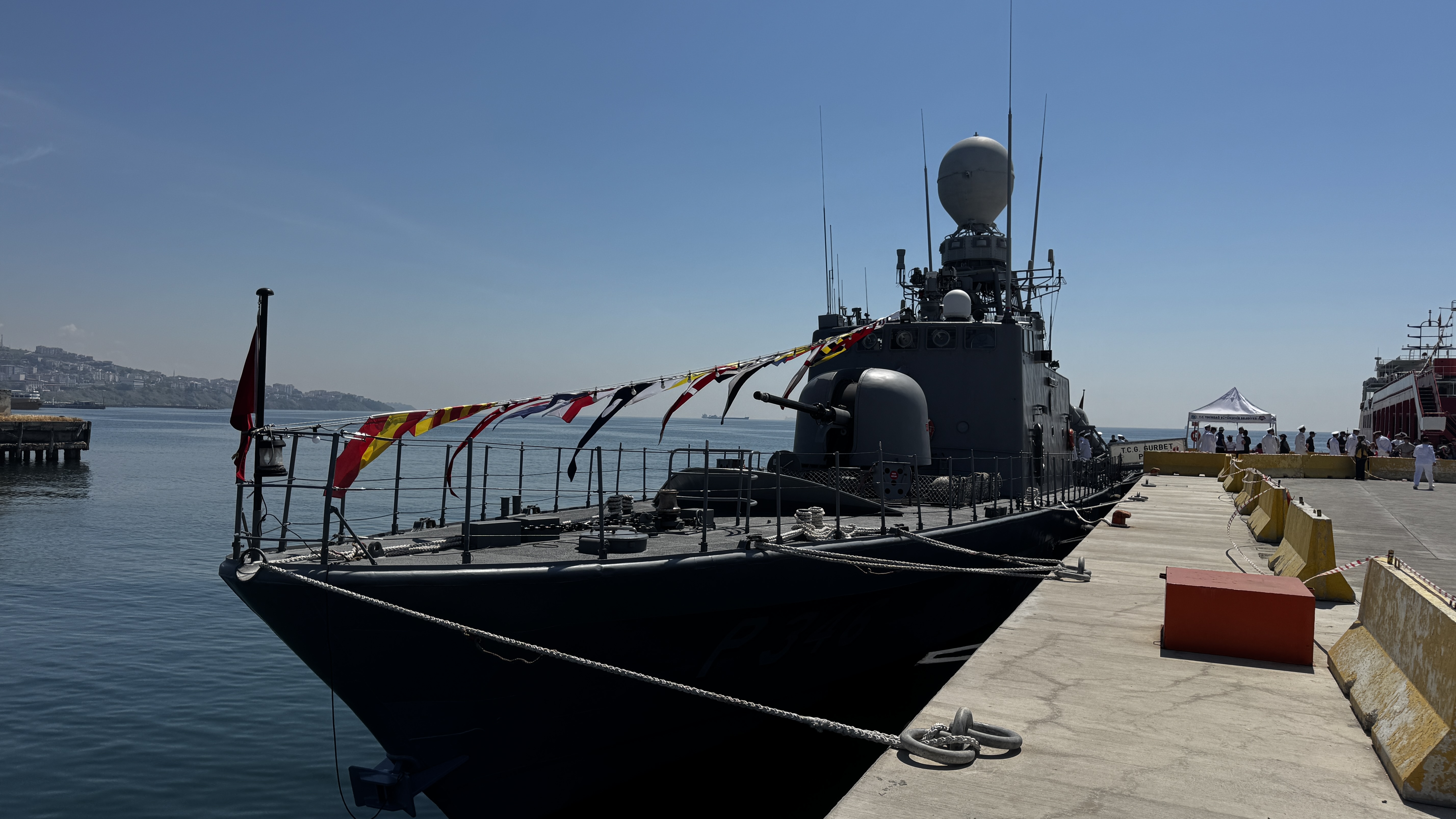 Deniz Kurdu Tekirdağ'da! TCG Gurbet Hücumbotu 19 Mayıs Coşkusuyla Halkın Ziyaretine Açıldı!