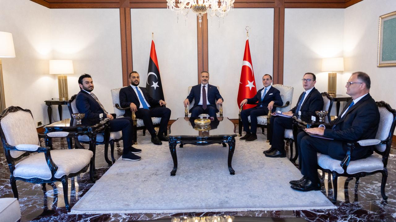 Dışişleri Bakanı Fidan, Libyalı Yetkililerle Ankara'da Görüştü