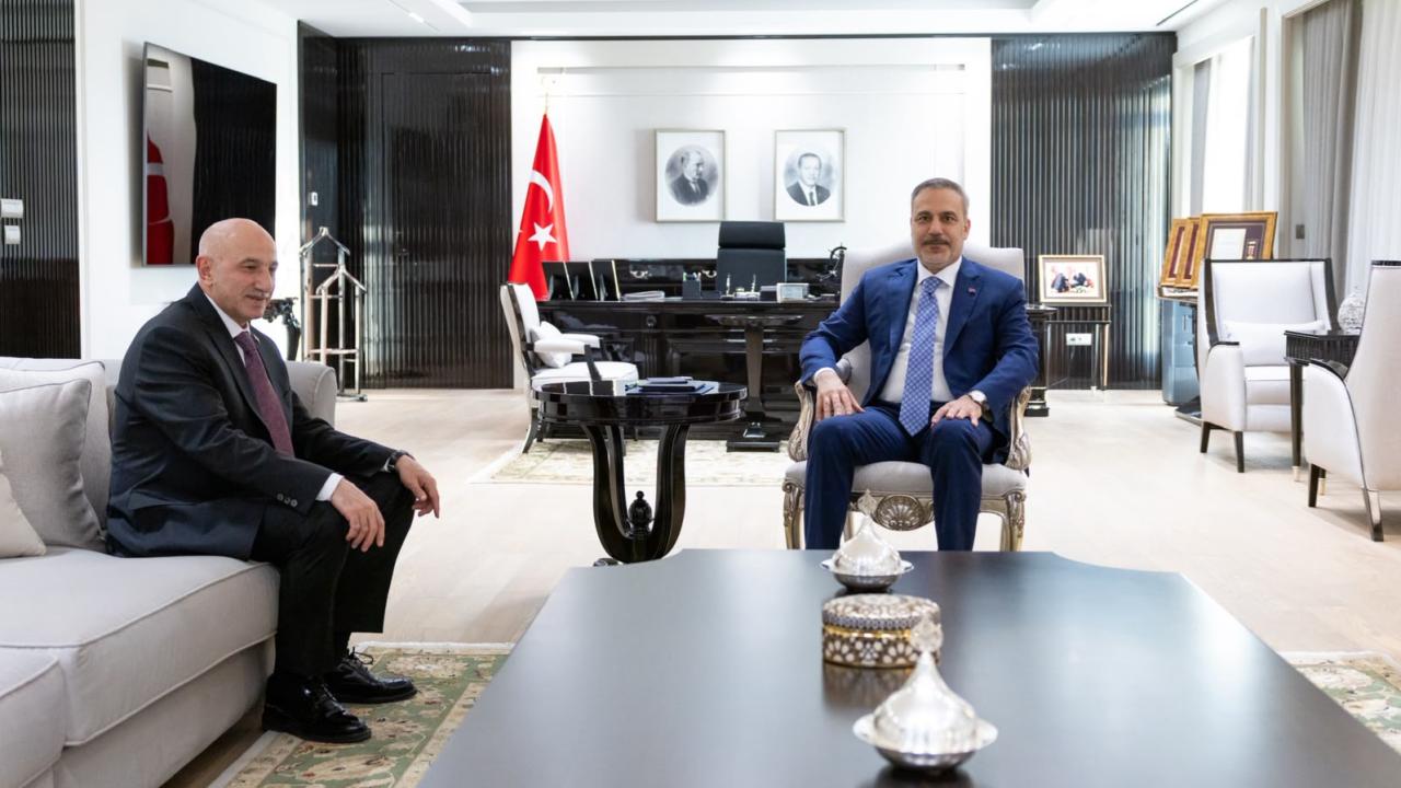 Dışişleri Bakanı Fidan ve Ankara Emniyet Müdürü Yüksek'ten Kritik Görüşme