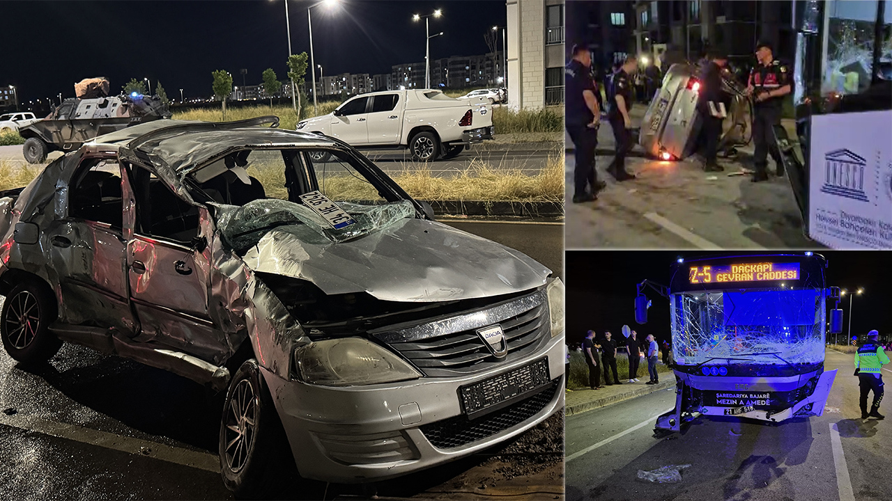 Diyarbakır'da Korkunç Kaza: Otobüs Faciası! Şehirde Yas Var