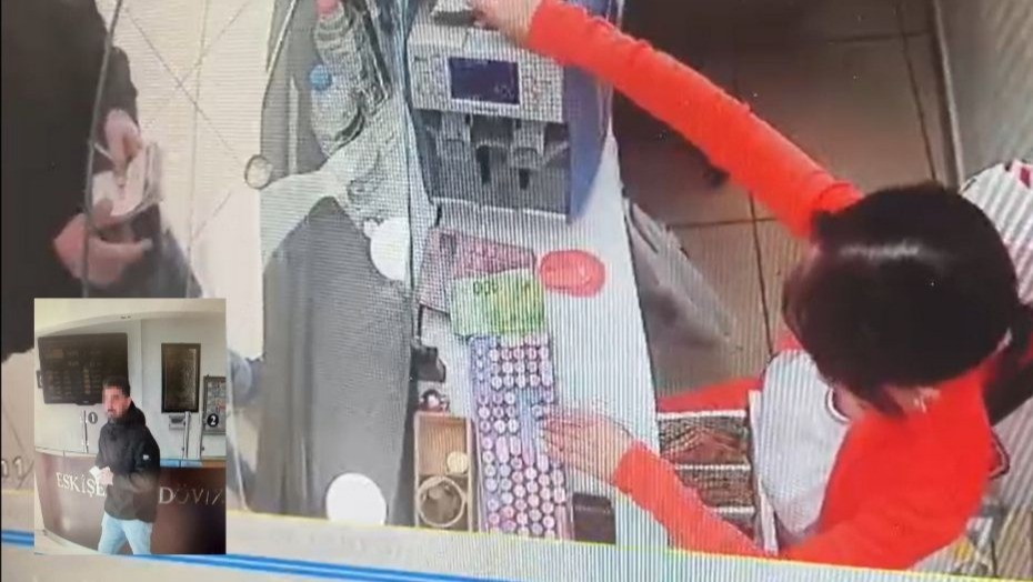 Döviz Bürosunda Şok Hata! Müşteri Fazla Parayla Kayıplara Karıştı, Çalışan Kara Kara Düşünüyor!