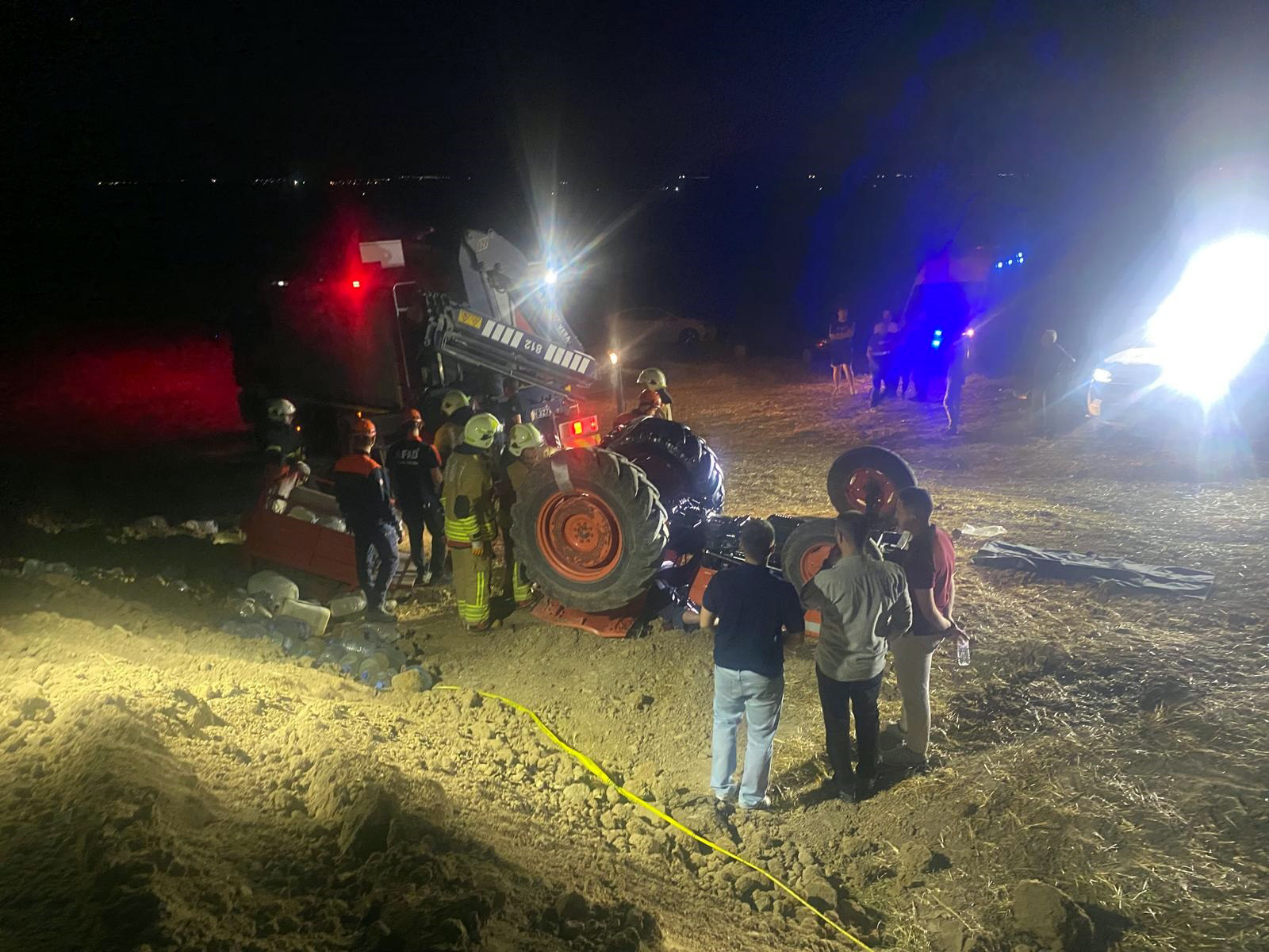 Edirne'de Traktör Kazası: Bir Çift Hayatını Kaybetti