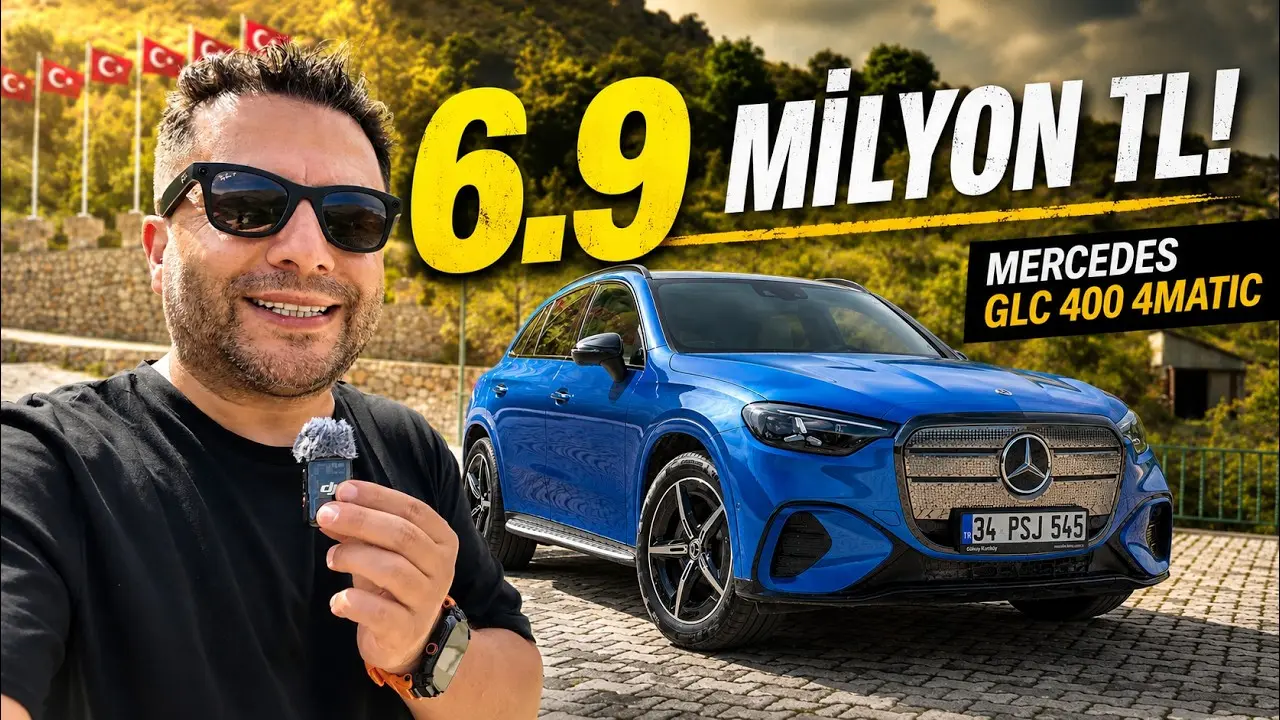 Elektrikli Canavar Yollarda! Mercedes GLC 400 4Matic Test Sürüşüyle Nefesleri Kesiyor!