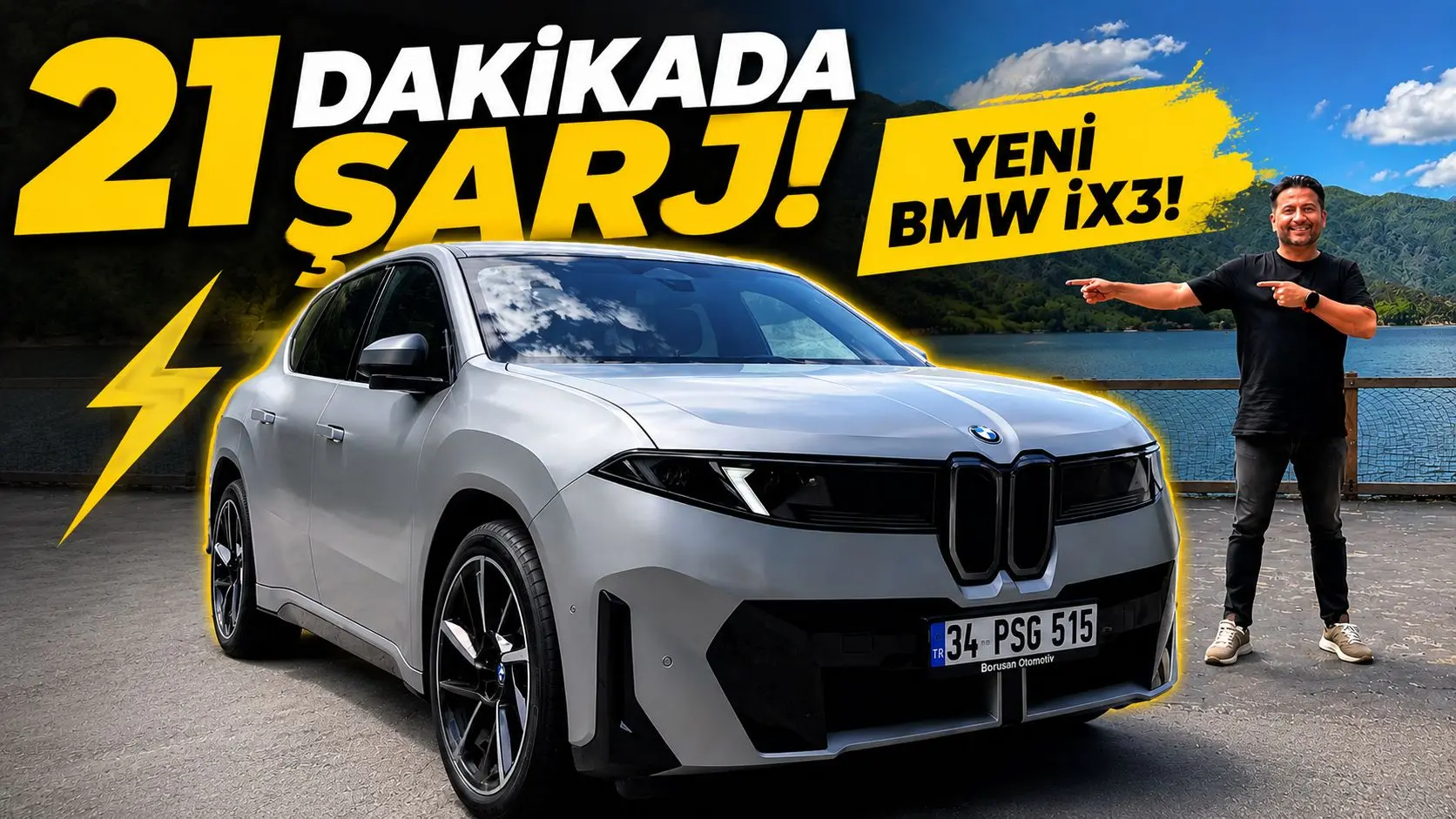 Elektrikli SUV'da Menzil Rekoru! Yeni BMW iX3 Artvin'de Test Edildi, Sınırları Zorladı!