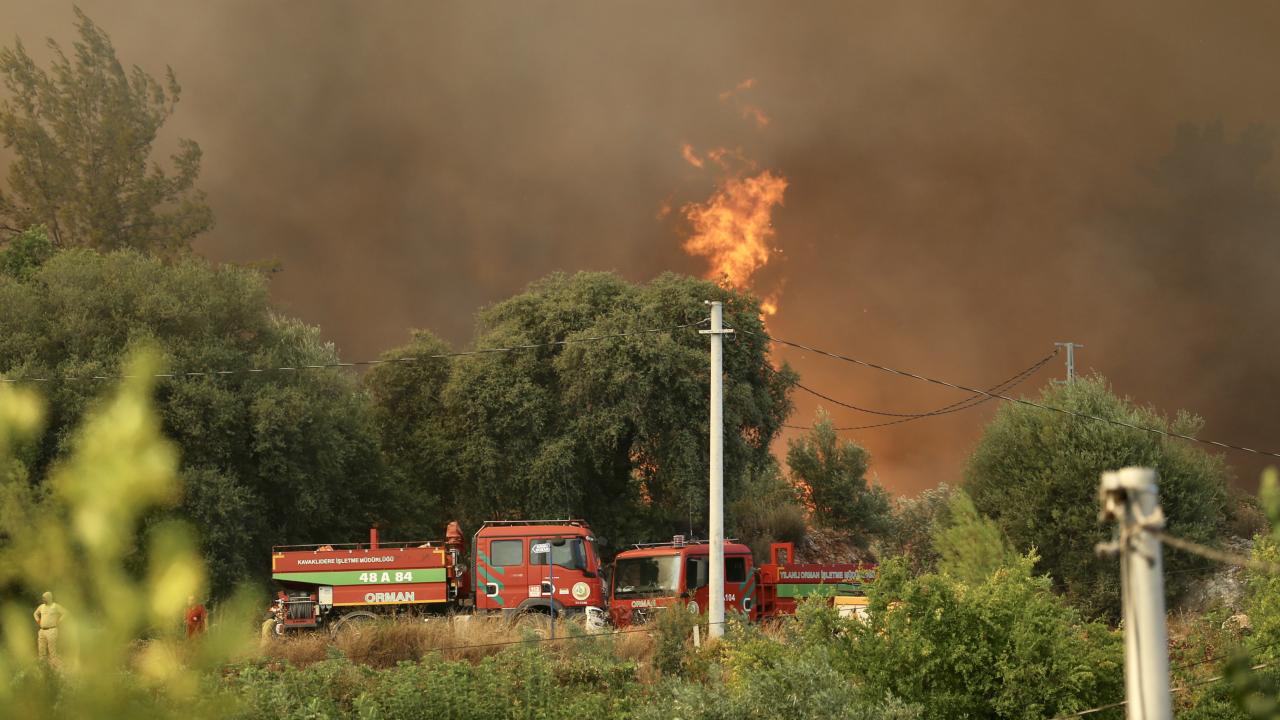Fethiye’de Orman Yangını: Ekiplerin Müdahalesi Sürüyor