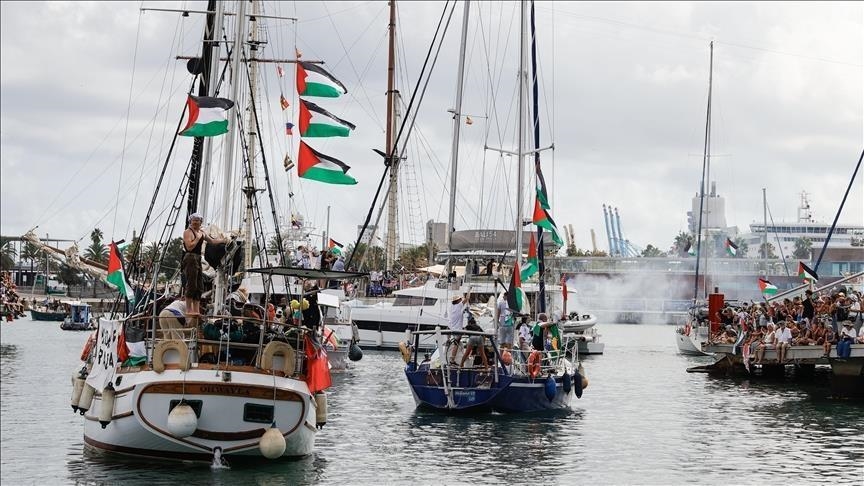 Gazze'ye Umut Taşıyan Filoya İsrail Engeli! Gerilim Tırmanıyor