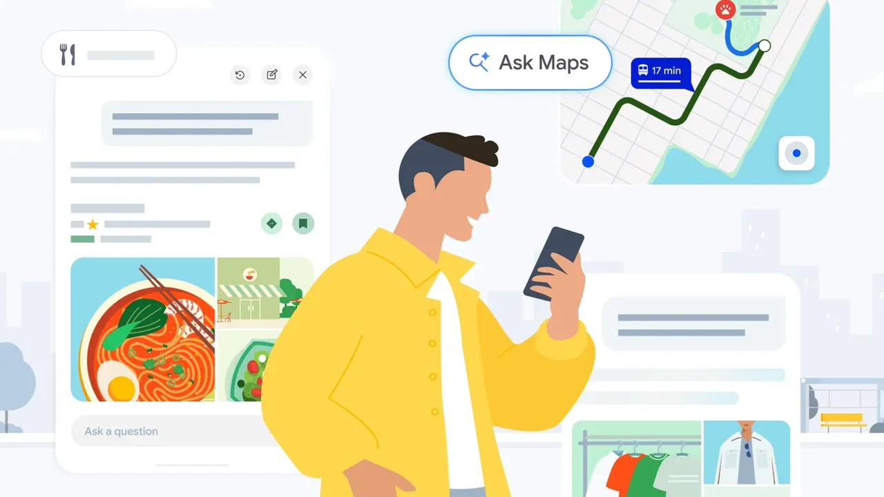 Google Maps, 'Ask Maps' Özelliği ile Kişiselleştirilmiş Deneyim Dönemini Başlatıyor