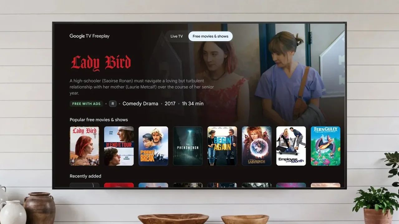 Google TV'de Yeni Dönem: 10.000'den Fazla Ücretsiz İçerik Erişime Açıldı