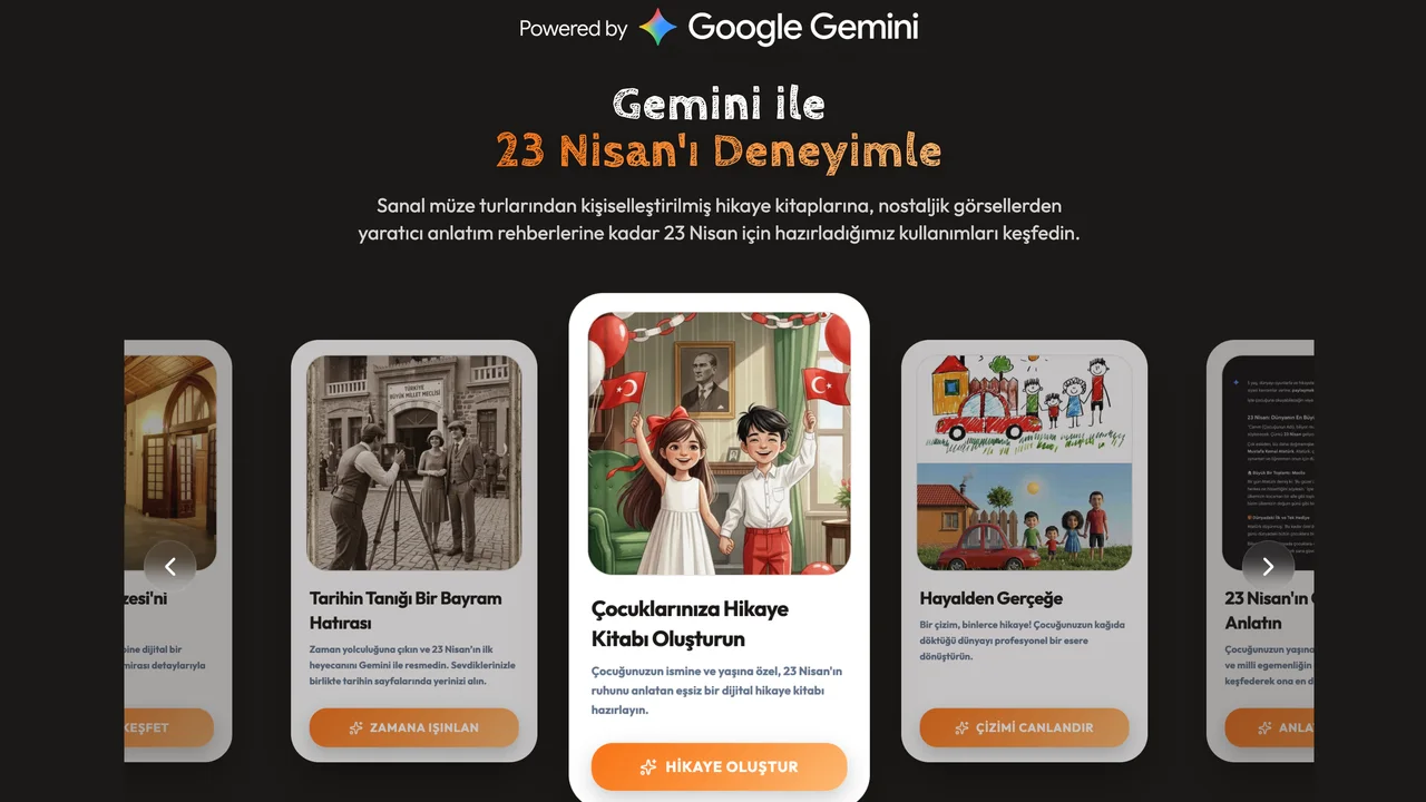 Google'dan 23 Nisan Sürprizi! Yapay Zeka ile Tarih Yolculuğuna Çıkmaya Hazır Mısınız?