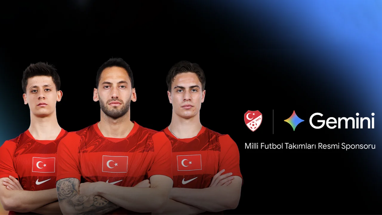Google'dan Şok Hamle! Gemini Artık Ay-Yıldızlı Formamızda! Milli Takım'a Yapay Zeka Desteği