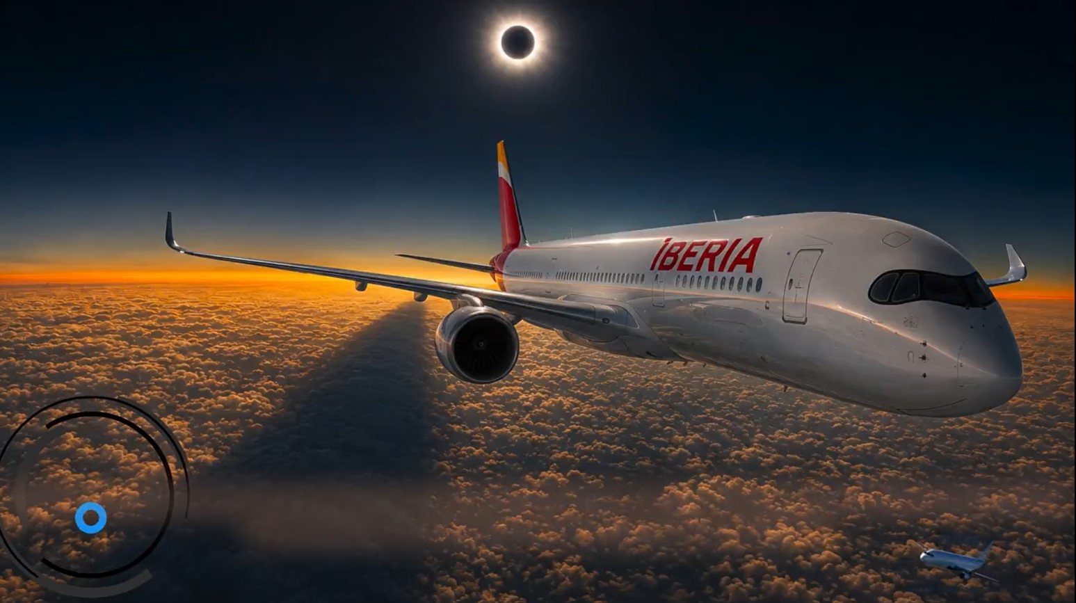 İberia'dan Gökyüzünde Özel Tutulma Deneyimi