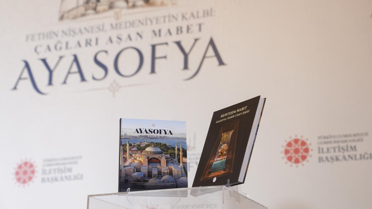 İletişim Başkanlığından Ayasofya-i Kebir Camii Şerifi İçin Kapsamlı Eser