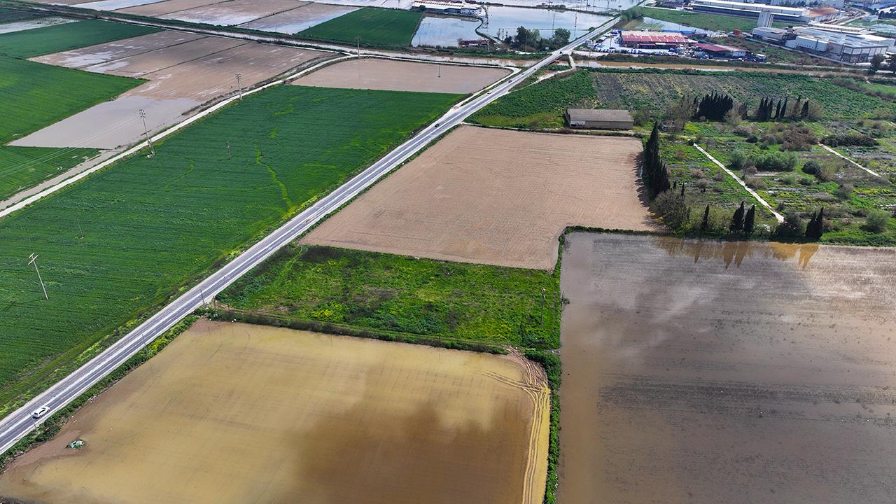İzmir'de Felaket! Şiddetli Yağış Tarım Arazilerini Yuttu, Çiftçiler Perişan!