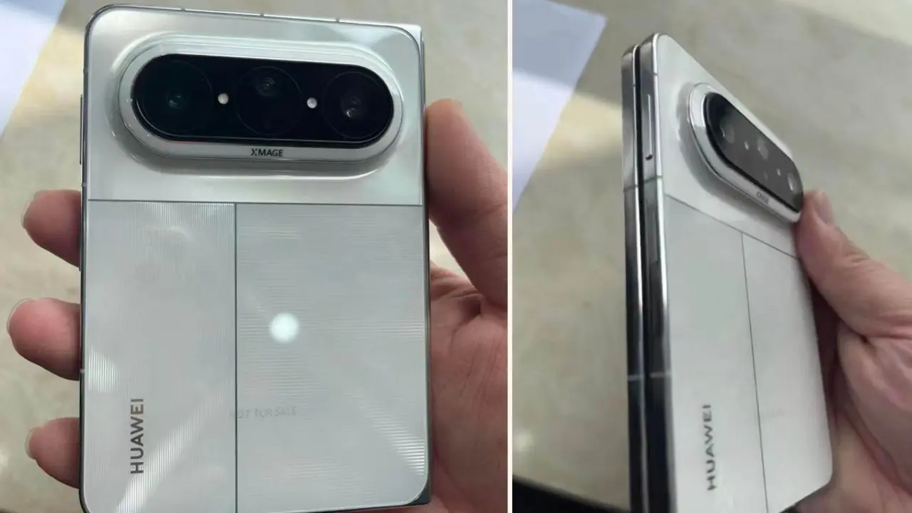 Katlanabilir Telefon Devrimi! Huawei Pura X Max'in Tasarımı Sızdırıldı, Ağızlar Açık Kaldı