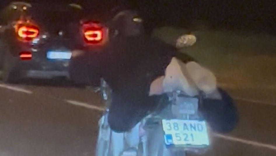Kayseri'de Skandal! Motosiklet Üzerinde Şov Yapan Magandaya Ağır Ceza Yağdı!