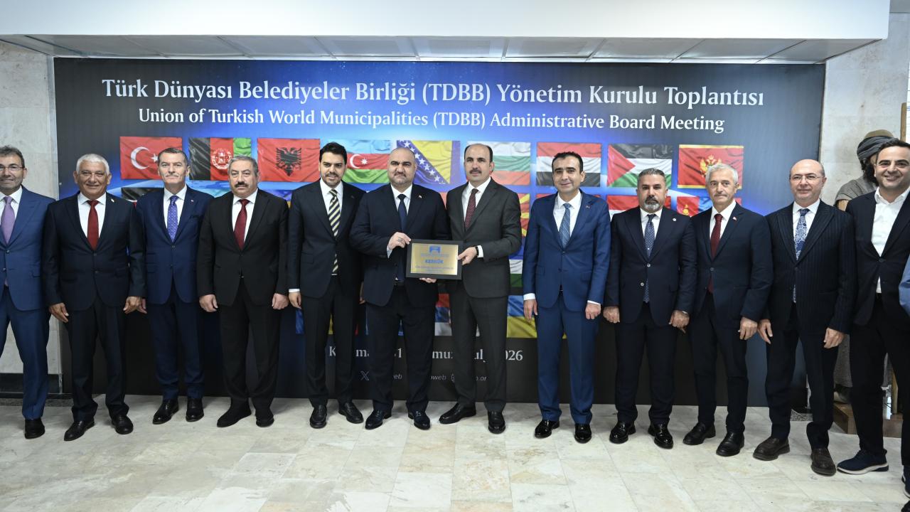 Kerkük Belediyesi, Türk Dünyası Belediyeler Birliği'ne Resmen Katıldı