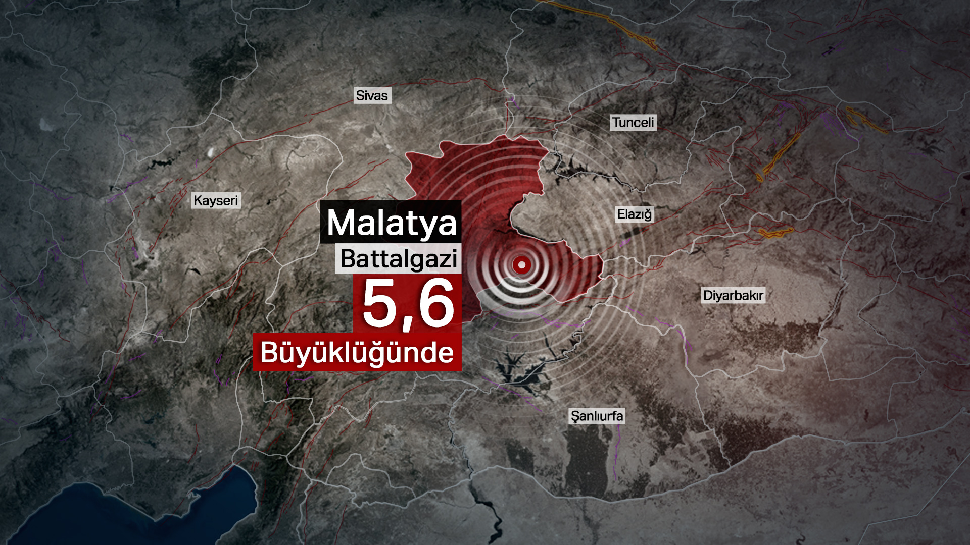Malatya Sallandı! 5.6 Şiddetindeki Deprem Panik Yarattı! İşte İlk Bilgiler...