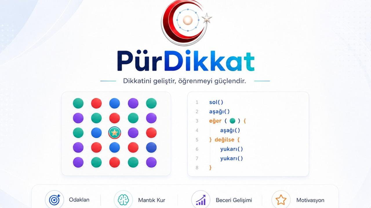 MEB'den Öğrenciler İçin Dijital Adım: PürDikkat Oyunu Yayında