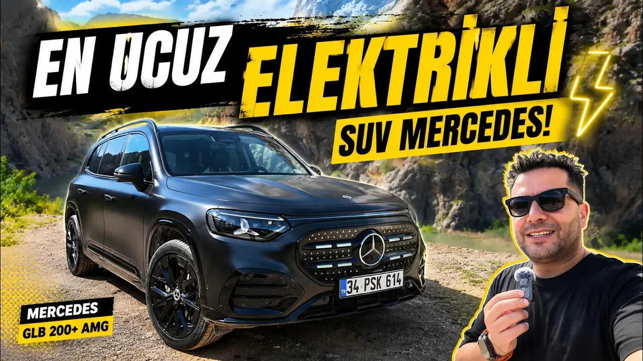 Mercedes GLB 200+ AMG: Elektrikli SUV Şarj Süresiyle Şaşırtıyor! İşte İlk İzlenimler