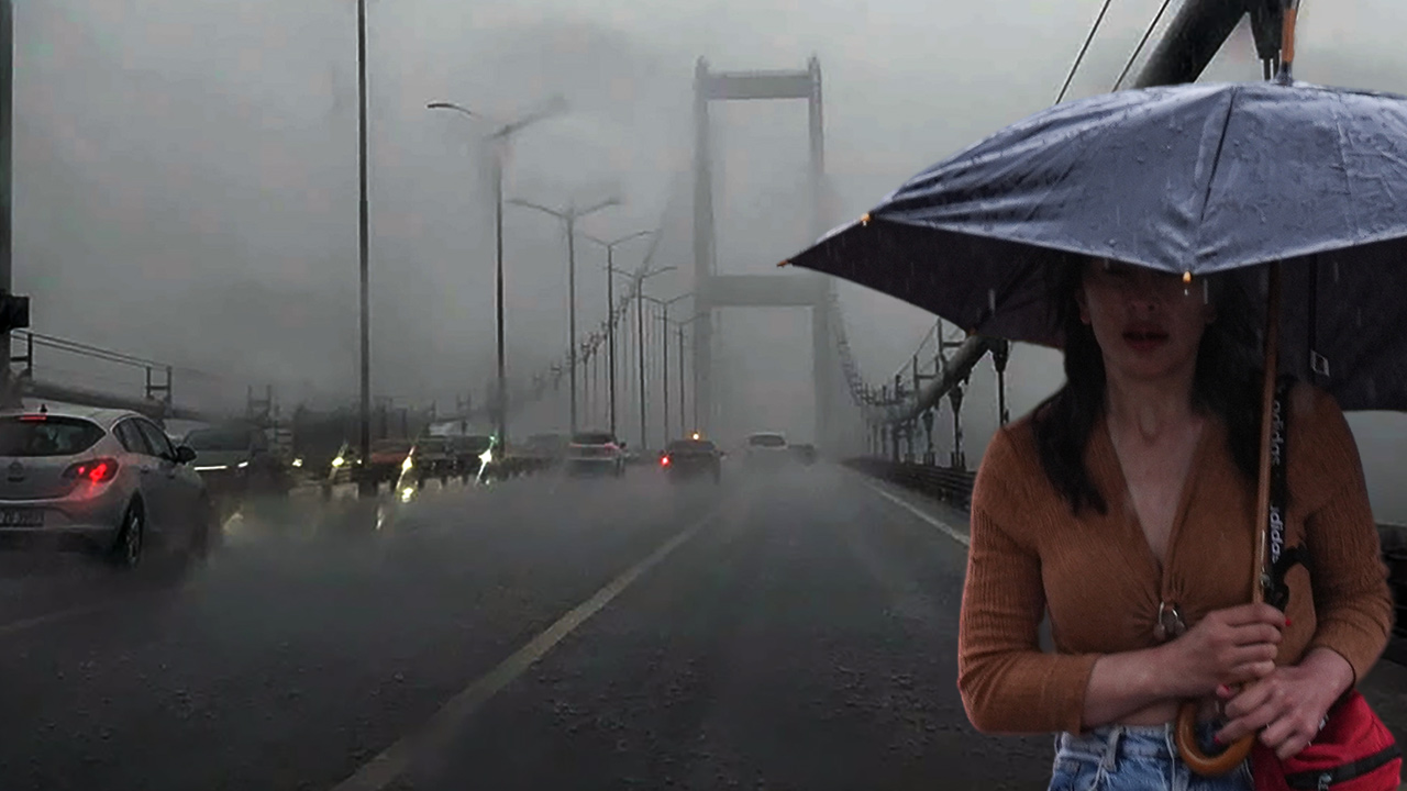 Meteorolojiden İstanbul İçin Sağanak Yağış Uyarısı