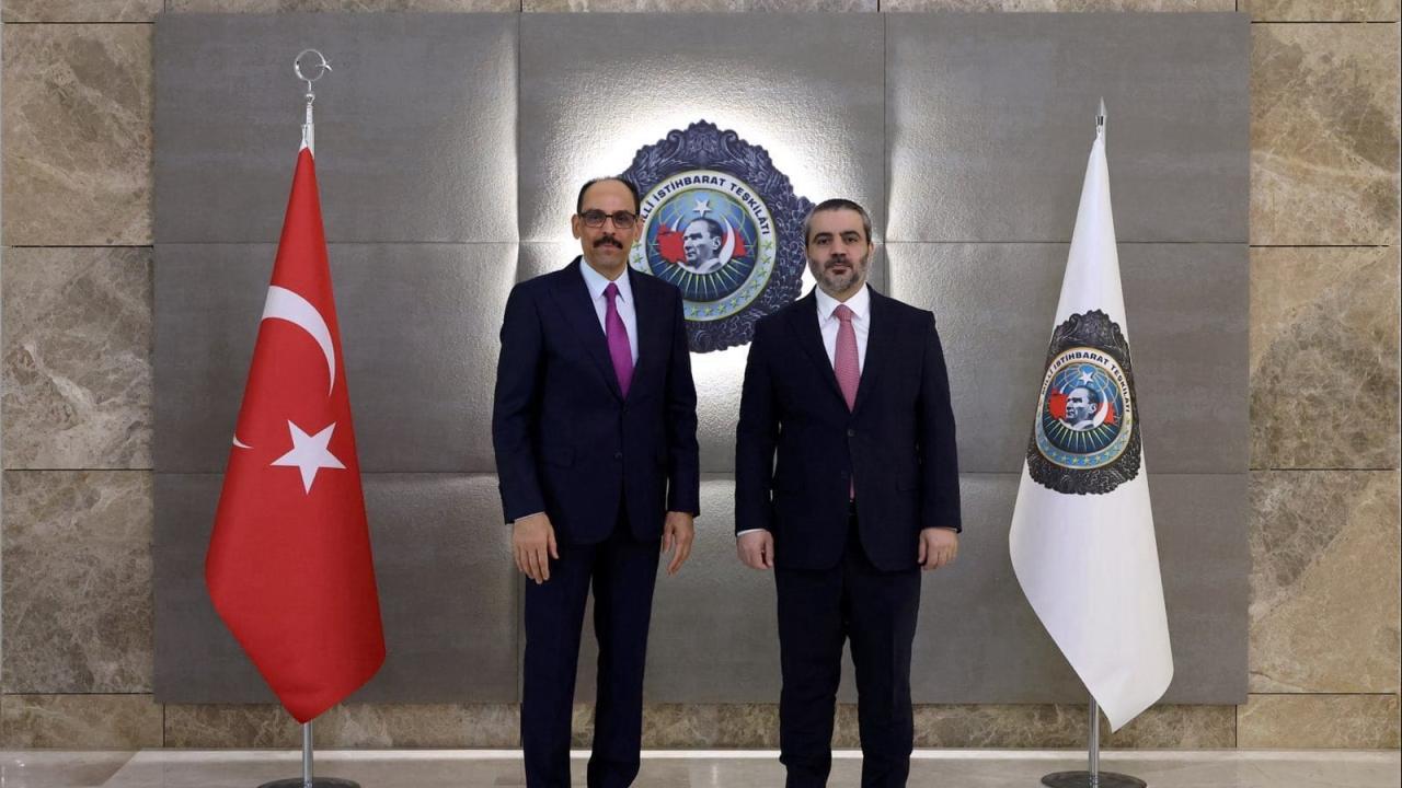 MİT Başkanı İbrahim Kalın ve Suriye Dışişleri Bakanı Şeybani Ankara'da Görüştü