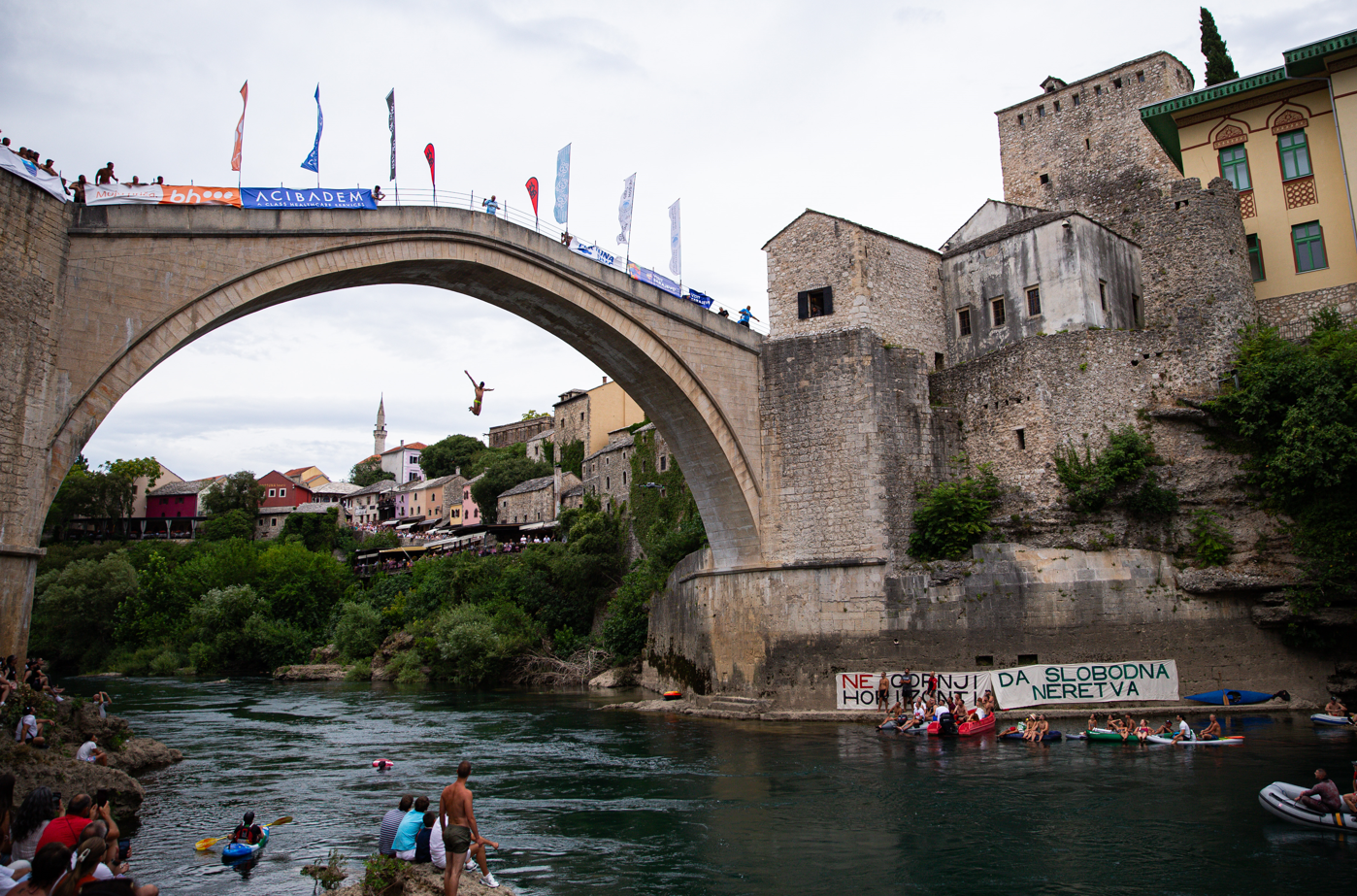 Mostar Köprüsü'nde 460 Yıllık Cesaret Gösterisi