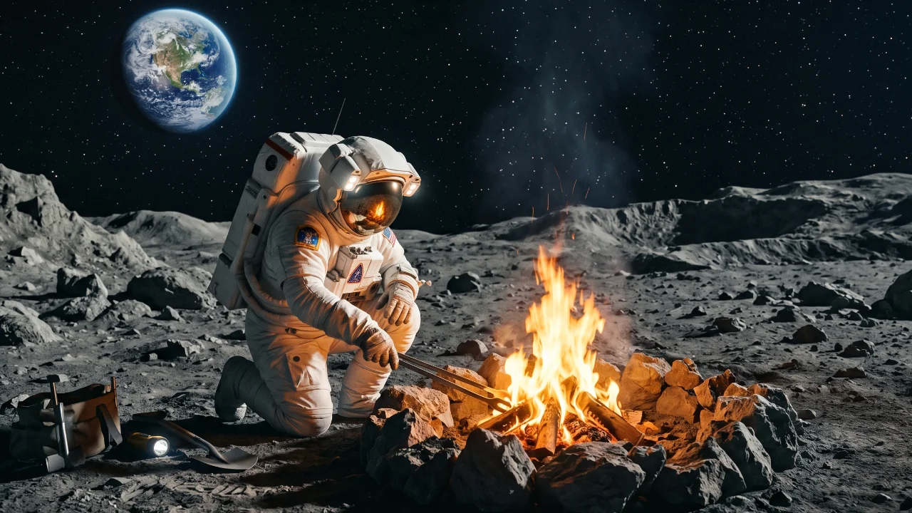 NASA'dan Şok Eden Proje! Ay'da Ateş Yakacaklar! Ama Neden?