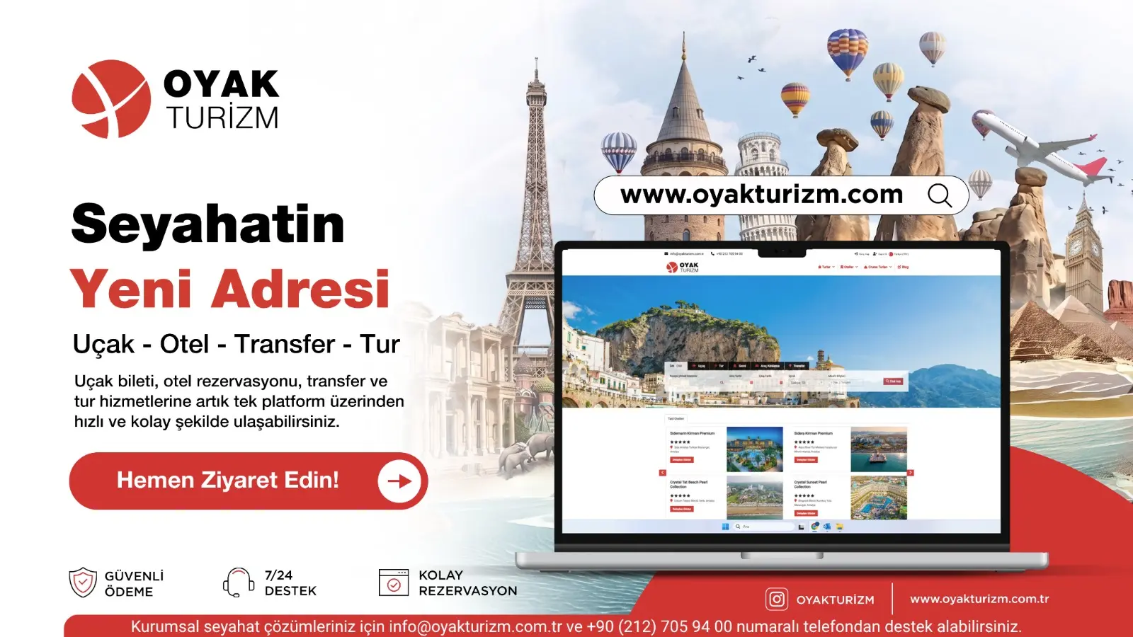 OYAK Turizm, Dijital Dönüşüm Hamlesiyle Hizmetlerini Tek Çatıda Birleştirdi