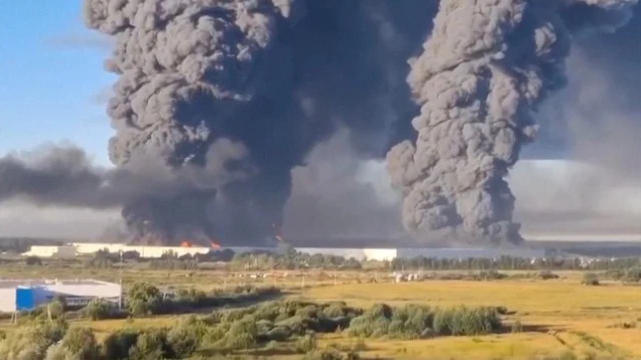 Rusya'da Lojistik Merkezlerine İHA Saldırısı: 10 Yaralı