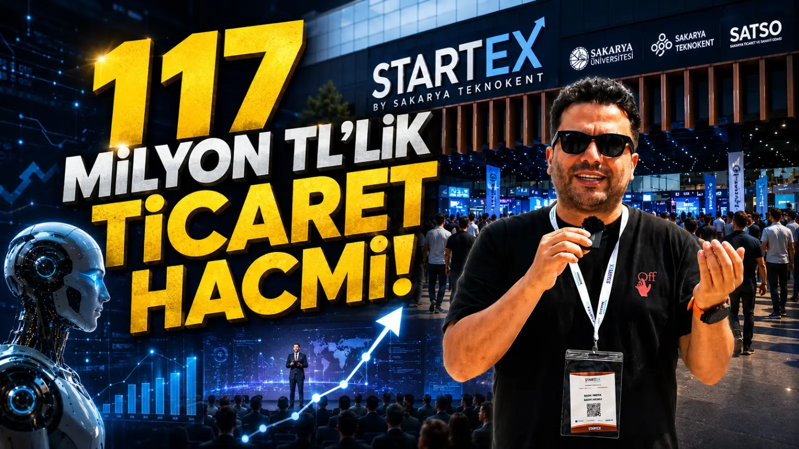 Sakarya'da Teknoloji Rüzgarı Esti! STARTEX Fuarı Yatırımcıları Coşturdu!