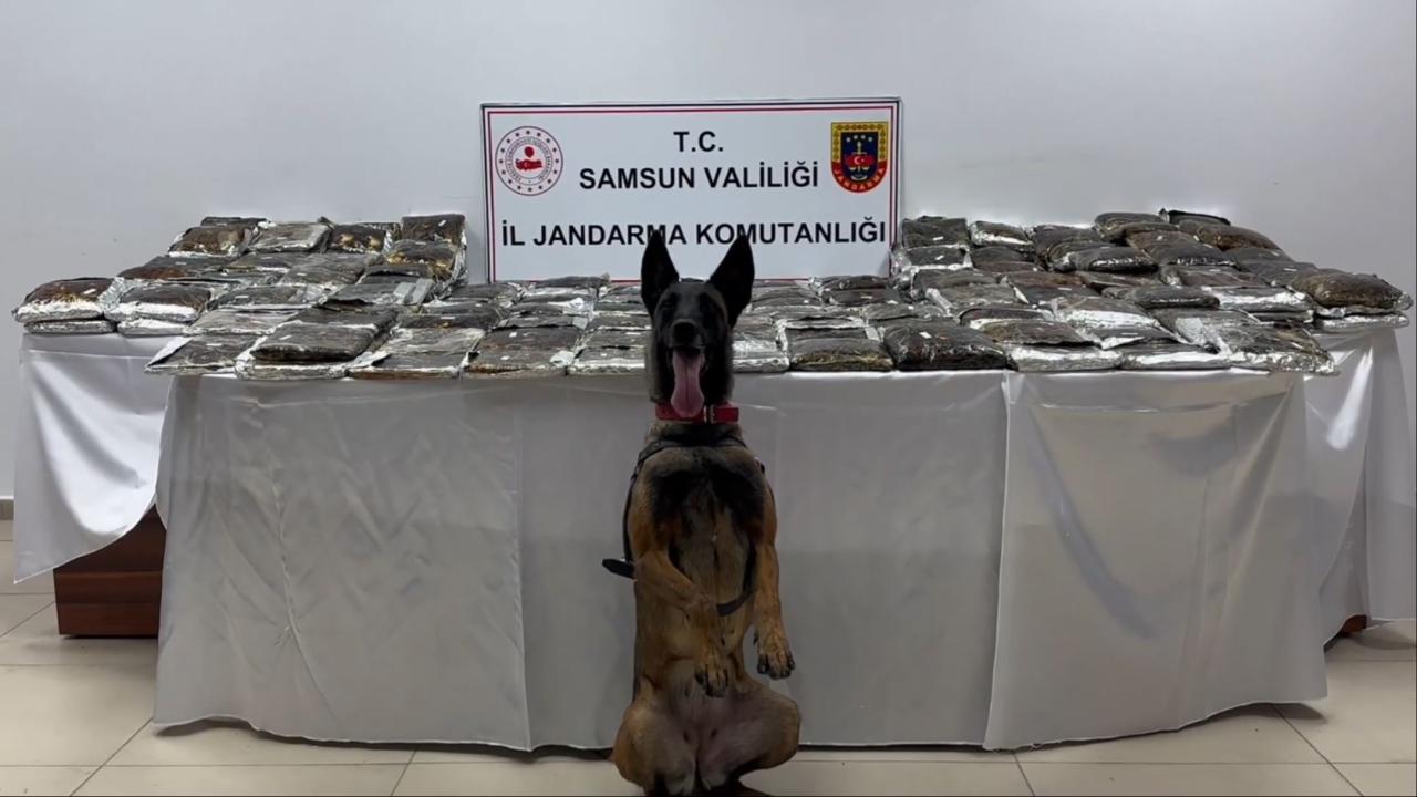 Samsun'da Büyük Uyuşturucu Operasyonu: 132 Kilogram Ele Geçirildi