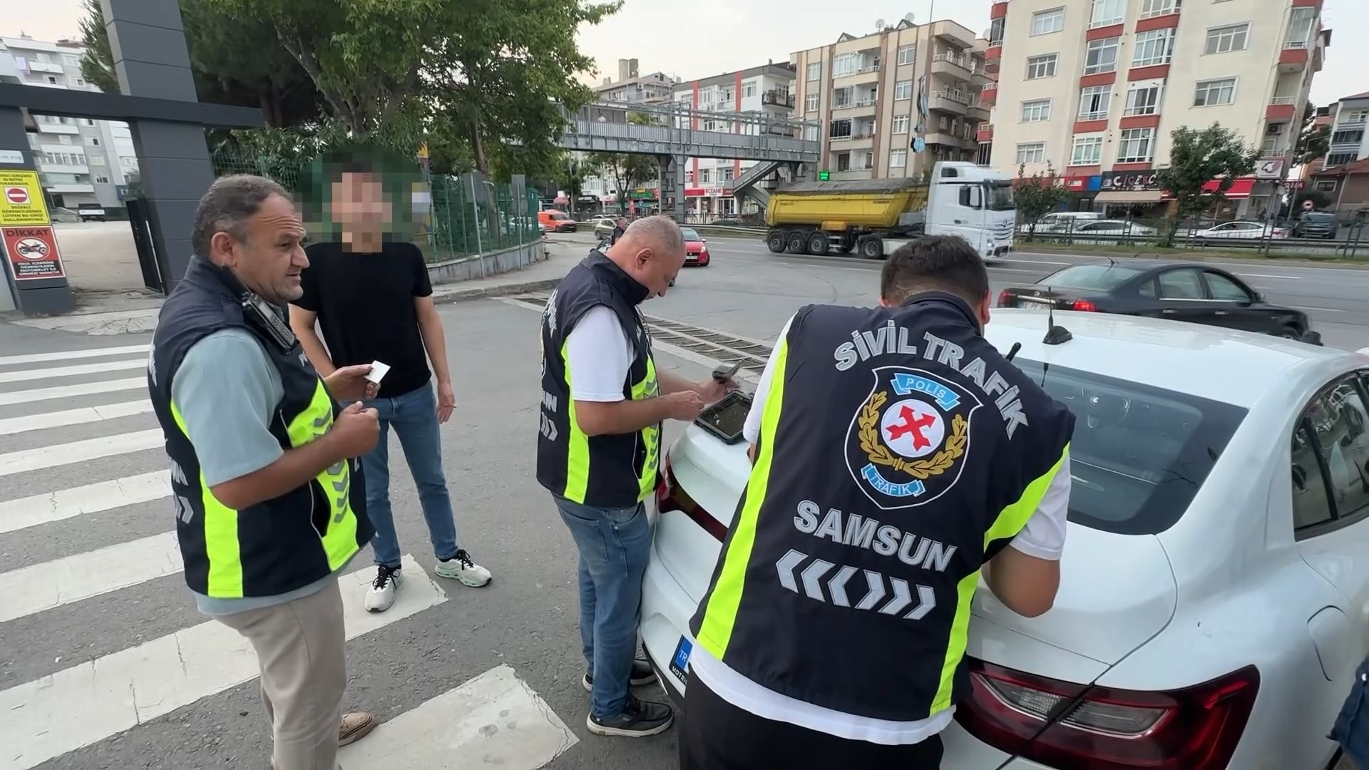 Samsun'da Korsan Taksi Denetimi: 3 Sürücüye Büyük Ceza