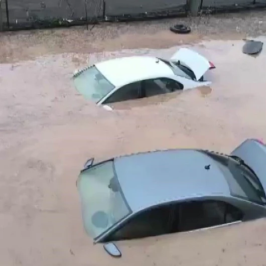 Siirt'te Korkunç Sel Felaketi! Araçlar Sulara Gömüldü, Hayvanlar Can Verdi! İşte Son Durum...