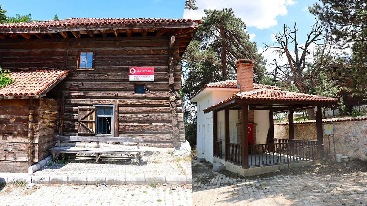 Tarihe Tanıklık Eden Ahşap Cami: İskilip'te Restorasyon Çalışmaları Sürüyor