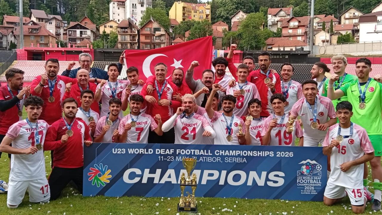 Tarihi Zafer! İşitme Engelli Futbolcularımız Dünyayı Titretti!