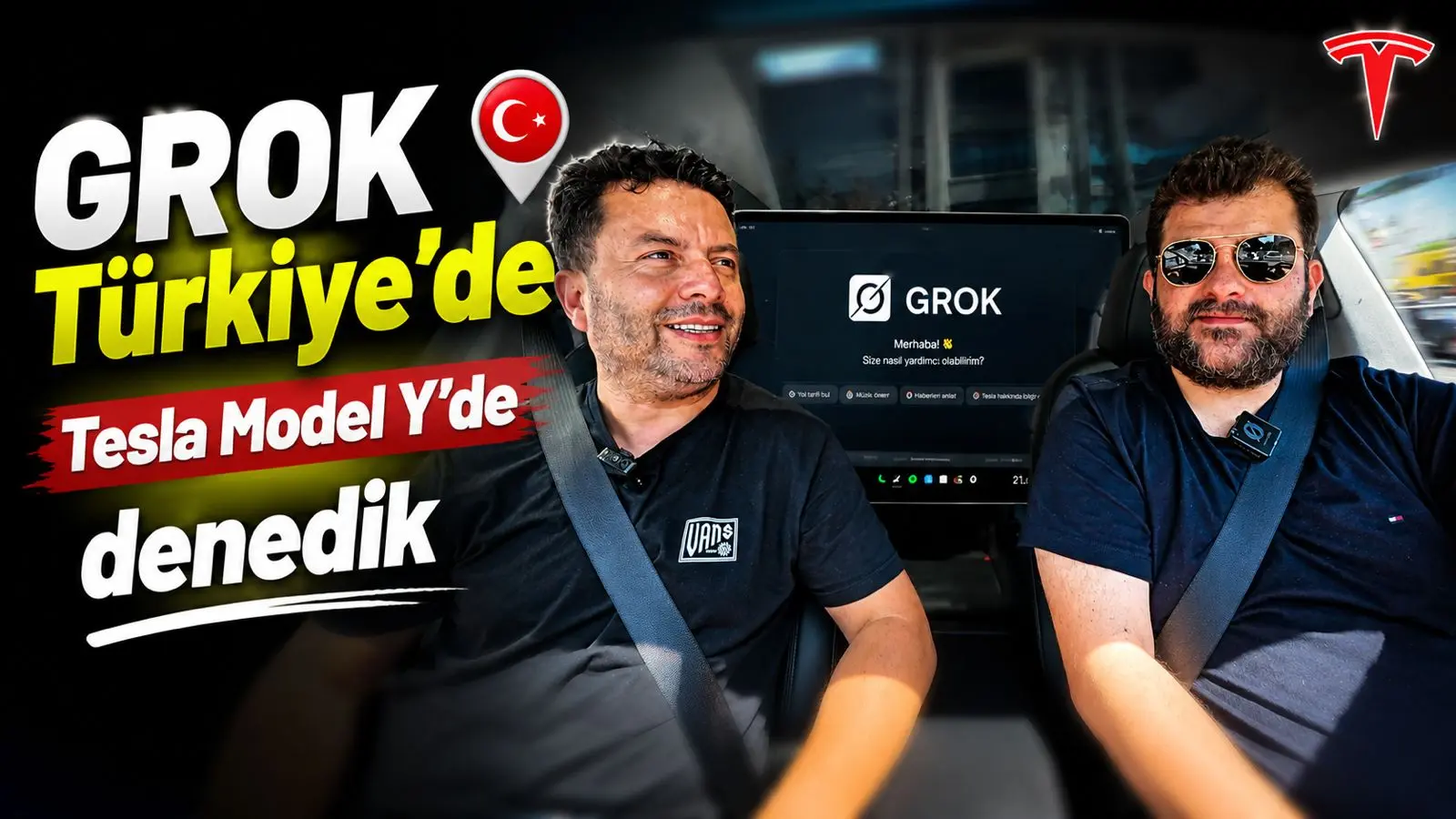 Tesla'da Türkçe Dönemi: Grok Asistan Artık Türkiye'deki Araçlarda