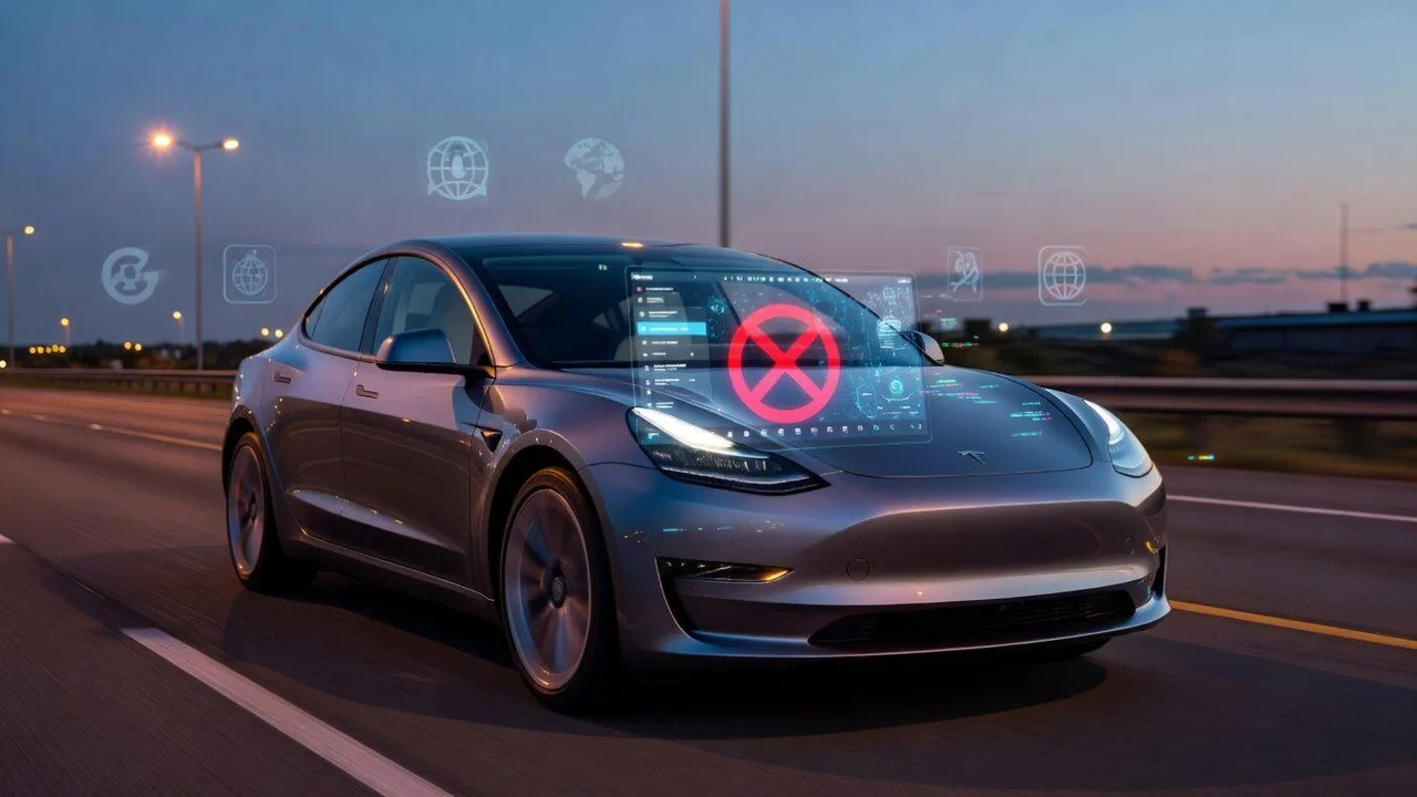 Tesla'nın Otonom Sürüş Modunda Ciddi Kaza: Araç İkiye Bölündü